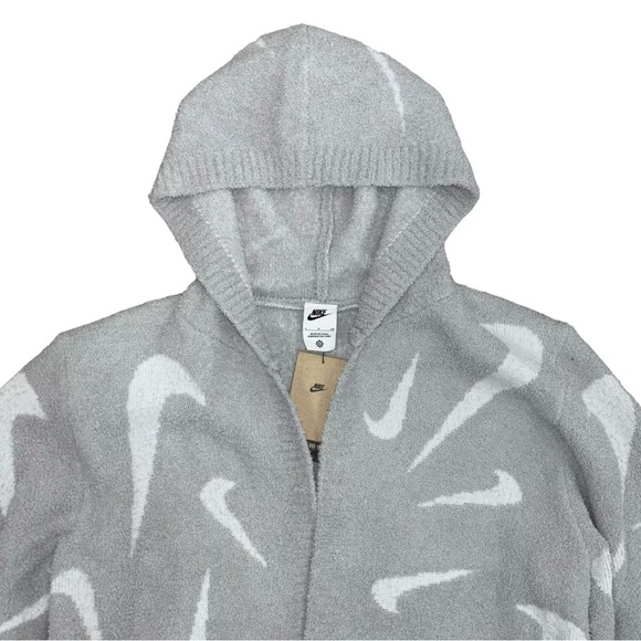 Nike Sportswear Phoenix Cozy Boucle Long Knit Cardigan - Picture 3 of 4